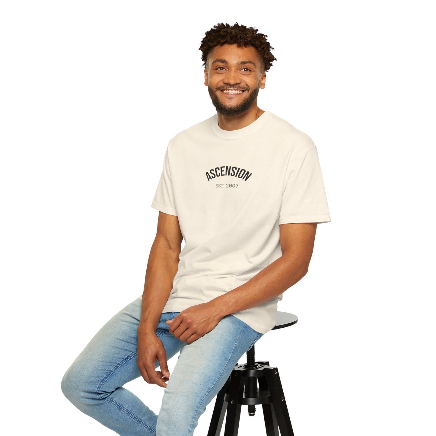 MIRAI — ASCENSION TEE | Japanese Text Graphic T-Shirt — Minimal Back Kanji Quote Tee