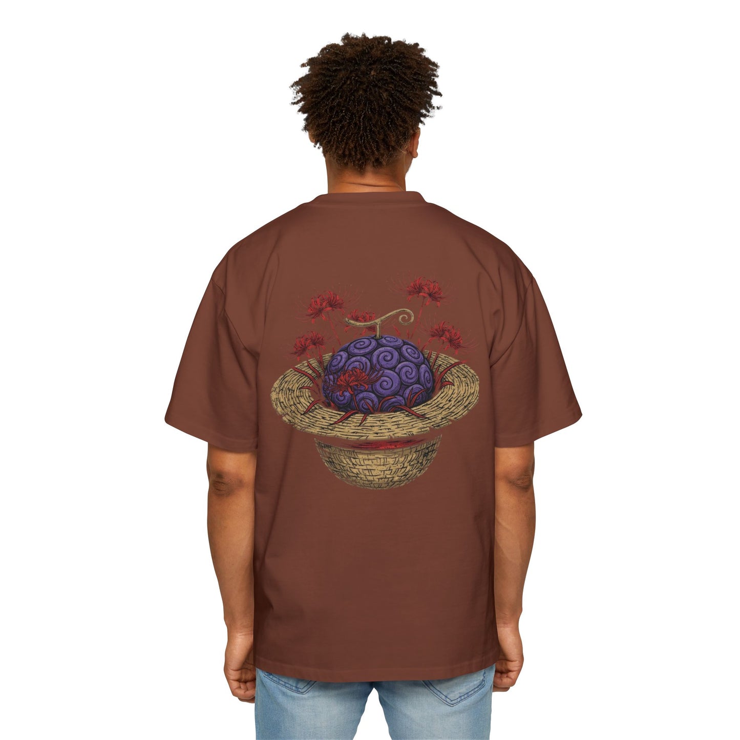 MIRAI — The King’s Burden | Oversized Tee — Mystical Orb & Nest Graphic