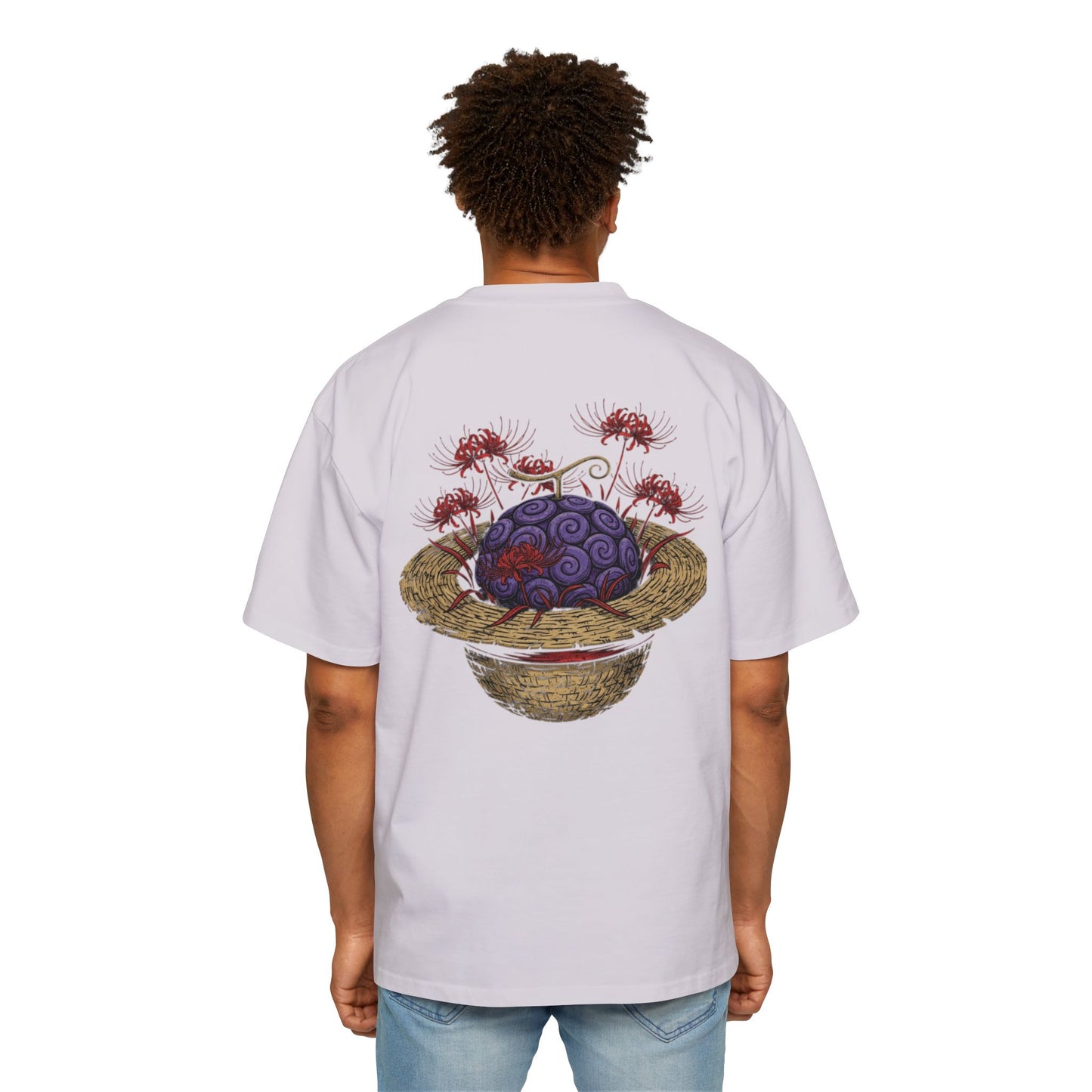 MIRAI — The King’s Burden | Oversized Tee — Mystical Orb & Nest Graphic
