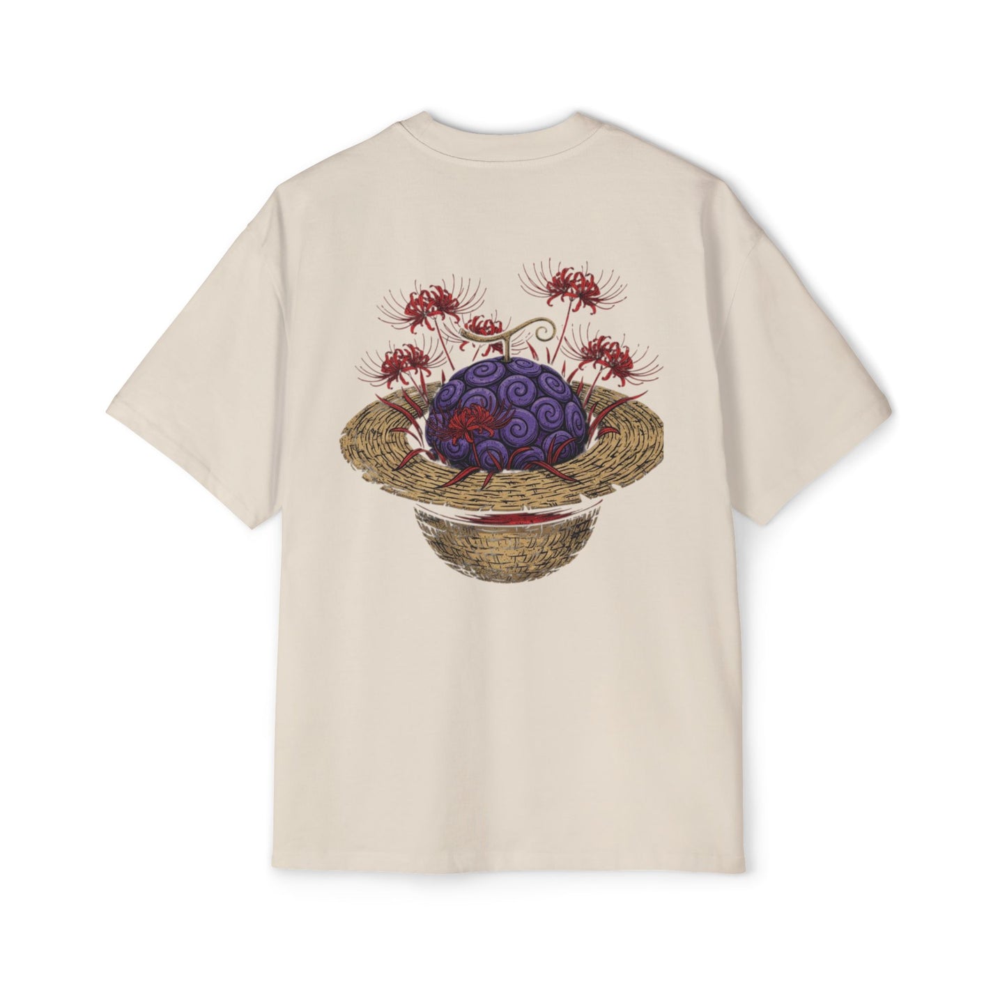 MIRAI — The King’s Burden | Oversized Tee — Mystical Orb & Nest Graphic