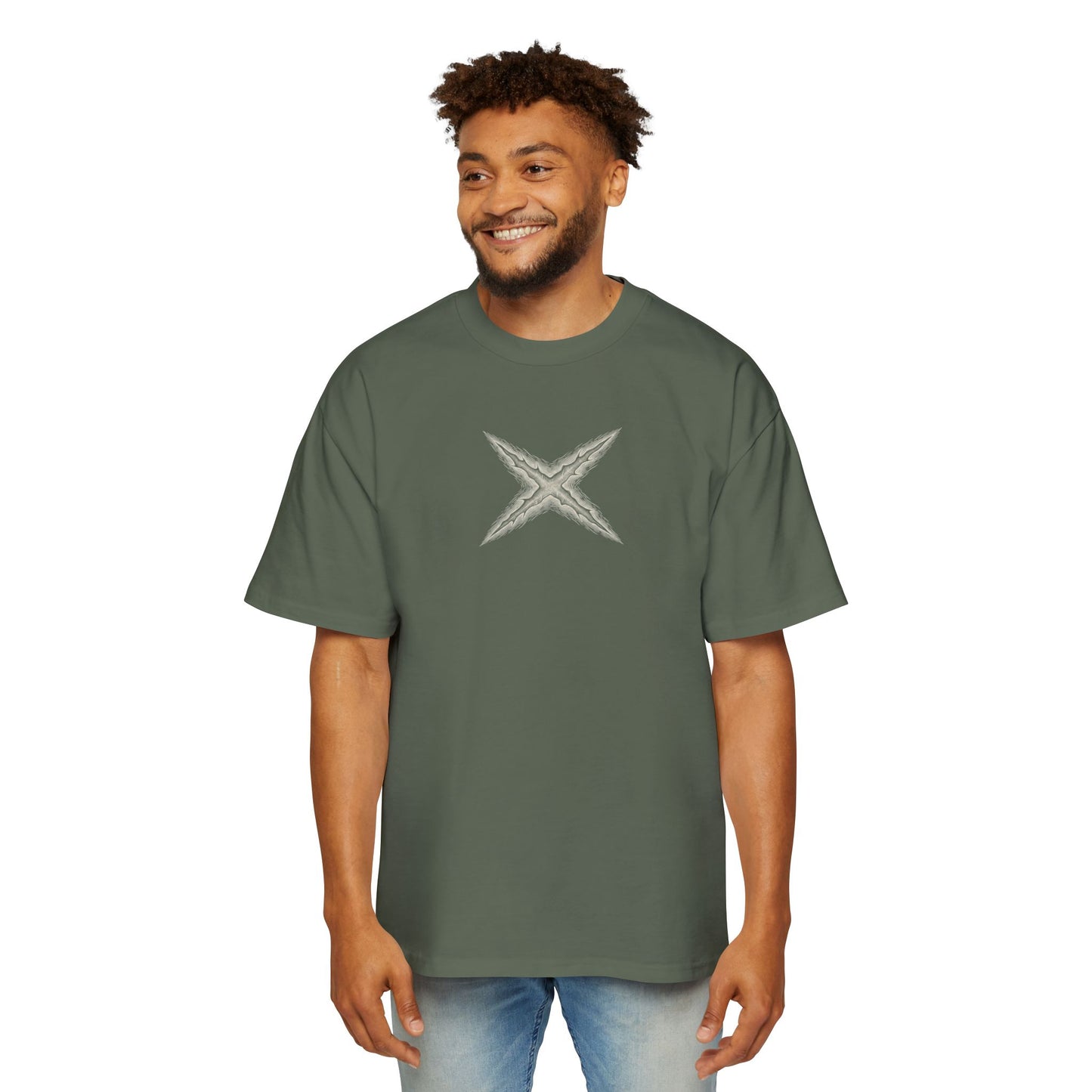 MIRAI — The King’s Burden | Oversized Tee — Mystical Orb & Nest Graphic