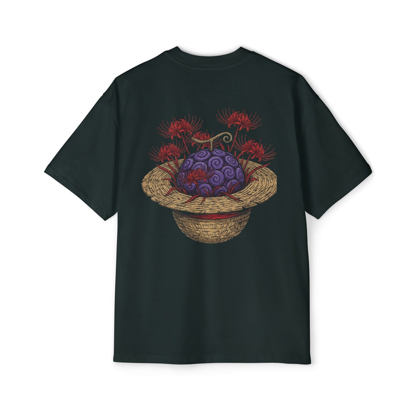 MIRAI — The King’s Burden | Oversized Tee — Mystical Orb & Nest Graphic
