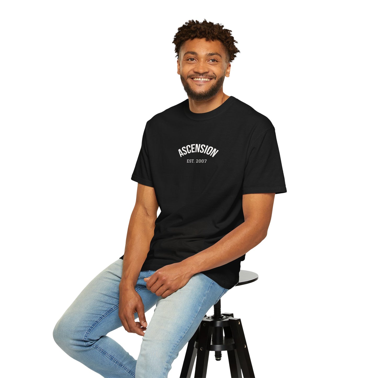 MIRAI — ASCENSION TEE | Japanese Text Graphic T-Shirt — Minimal Back Kanji Quote Tee