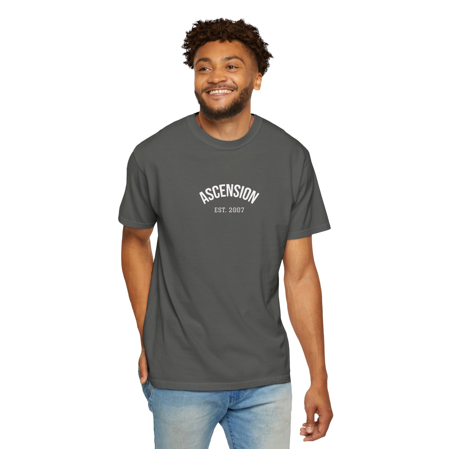 MIRAI — ASCENSION TEE | Japanese Text Graphic T-Shirt — Minimal Back Kanji Quote Tee
