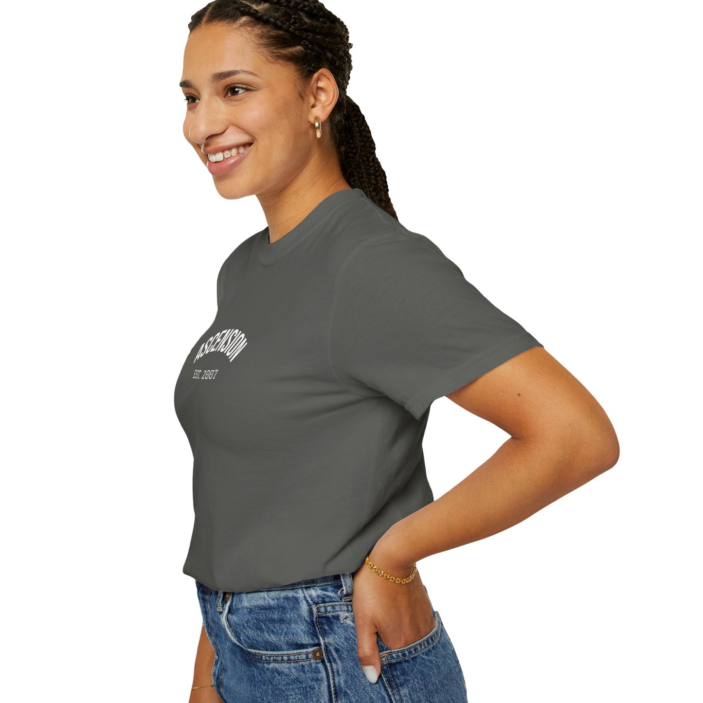 MIRAI — ASCENSION TEE | Japanese Text Graphic T-Shirt — Minimal Back Kanji Quote Tee