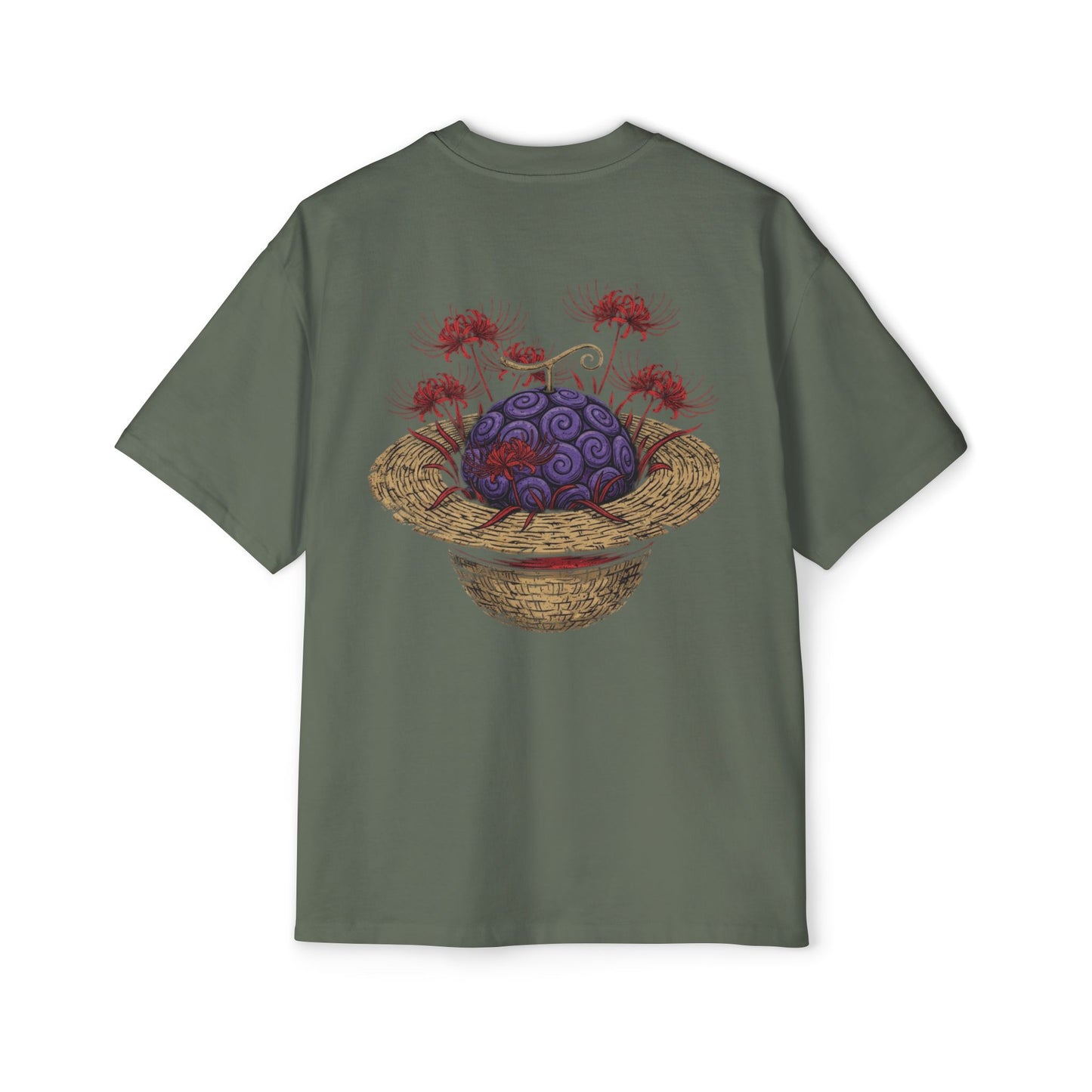 MIRAI — The King’s Burden | Oversized Tee — Mystical Orb & Nest Graphic