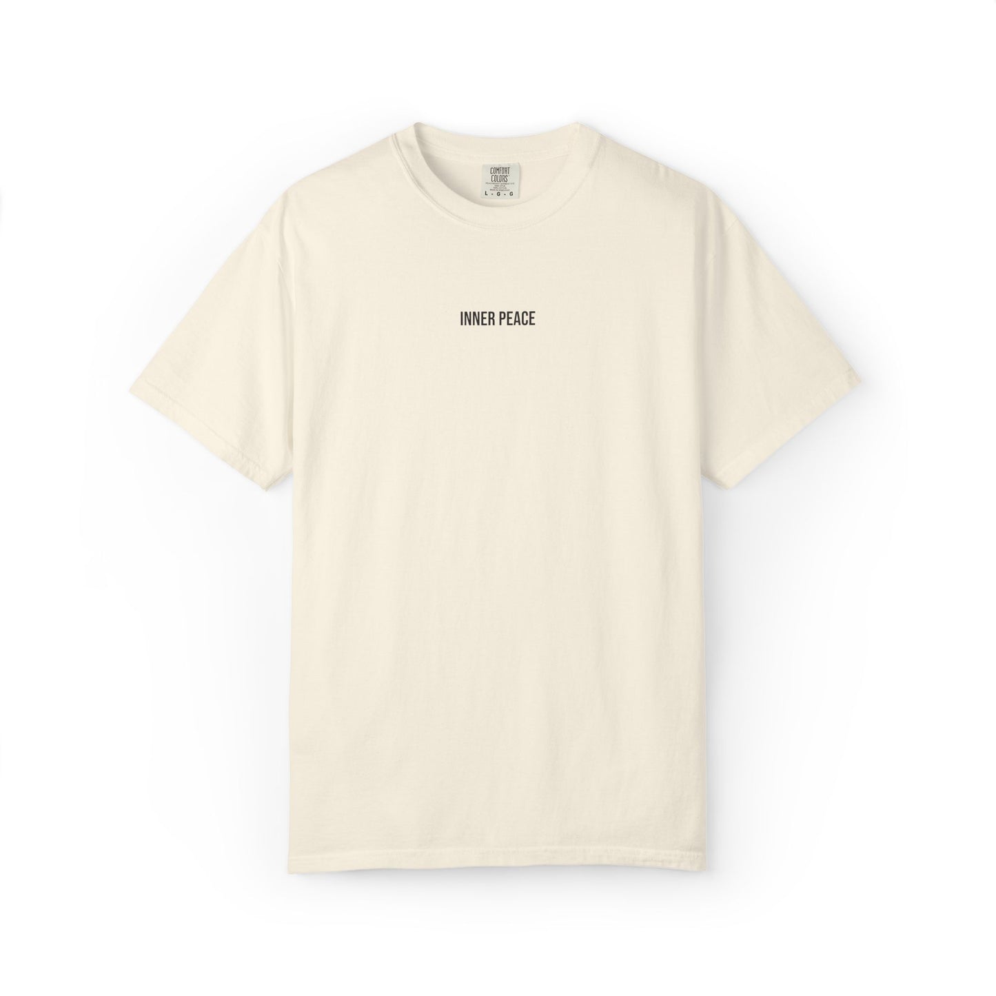 MIRAI Yin Yang — Floral Koi Fish Graphic Tee with Inspirational Script