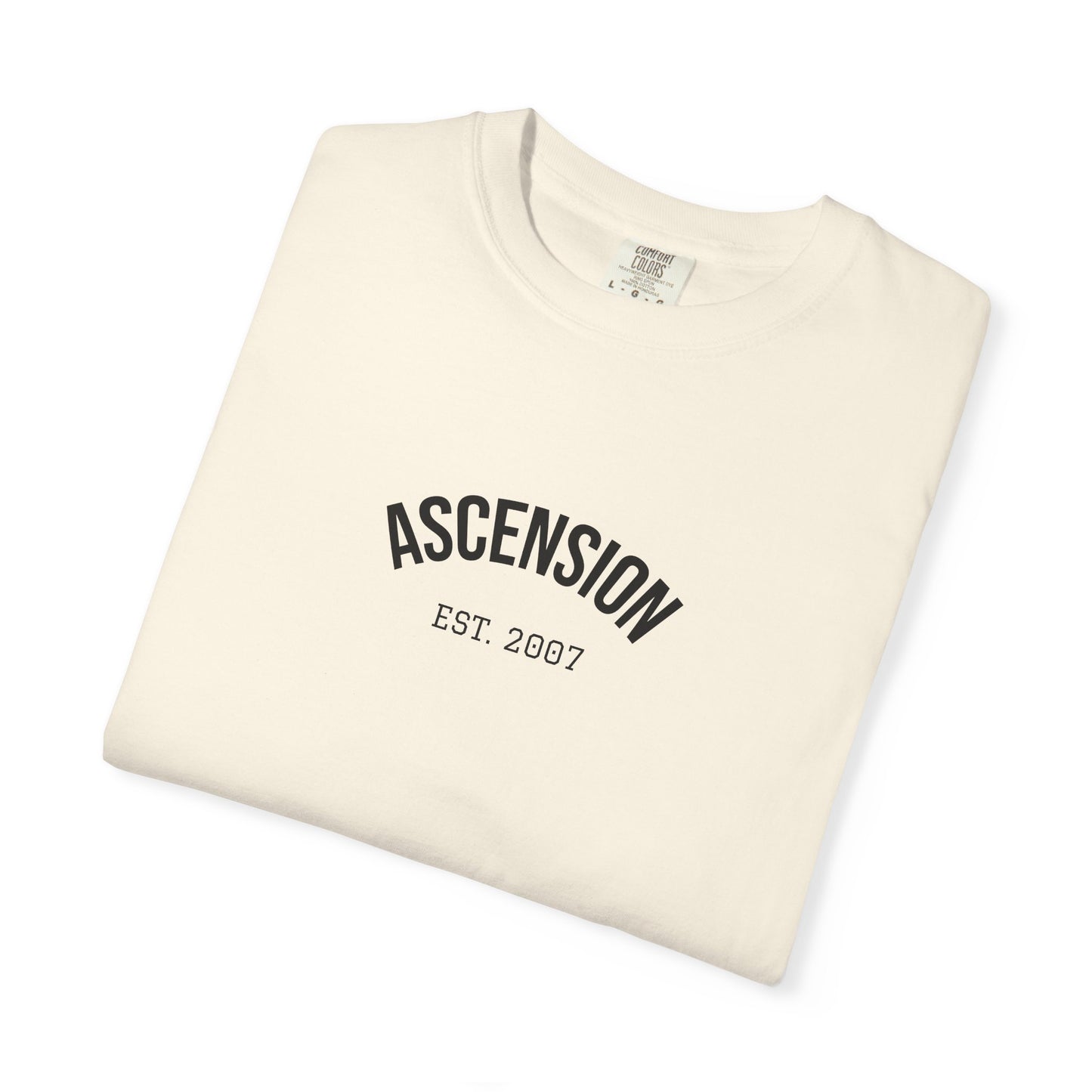 MIRAI — ASCENSION TEE | Japanese Text Graphic T-Shirt — Minimal Back Kanji Quote Tee