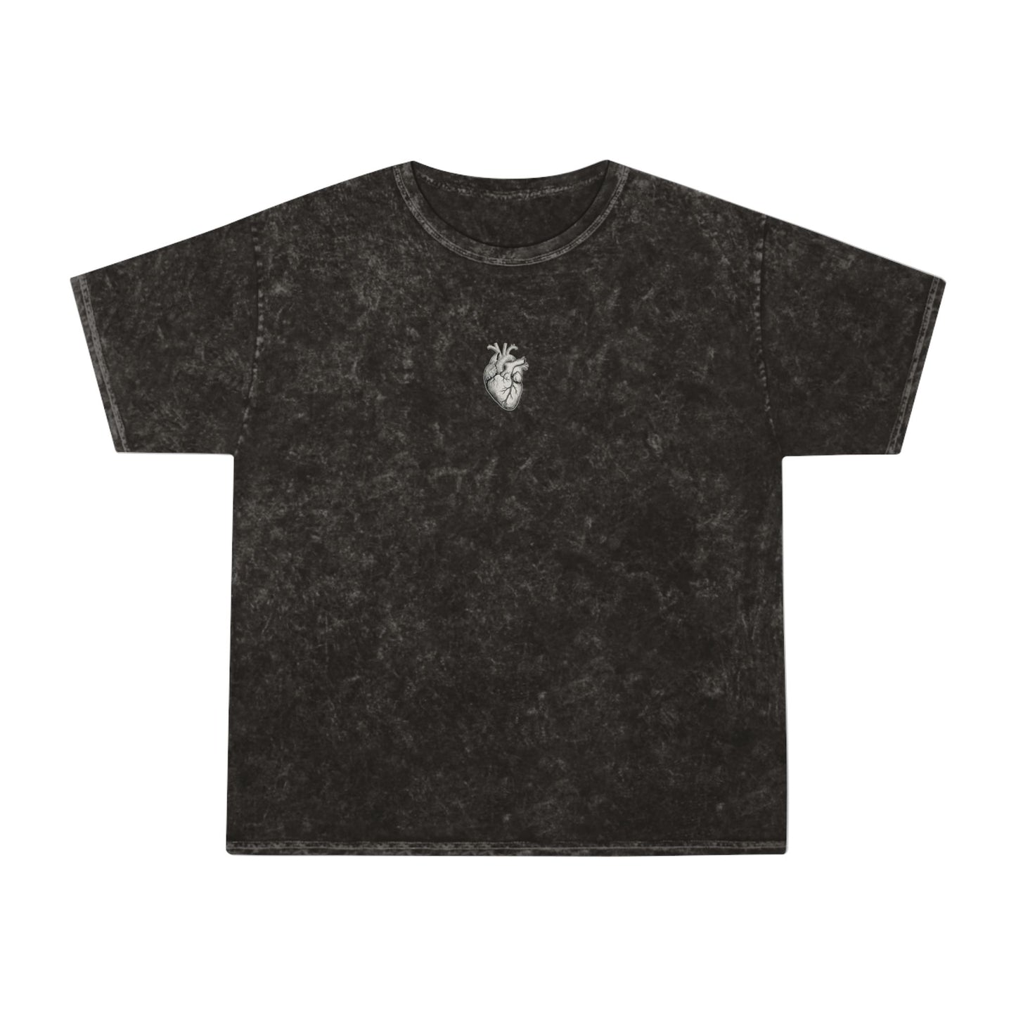 MIRAI — FLOURISH | Oversized Tee — Ribcage & Roses Anatomical Heart Graphic T-Shirt