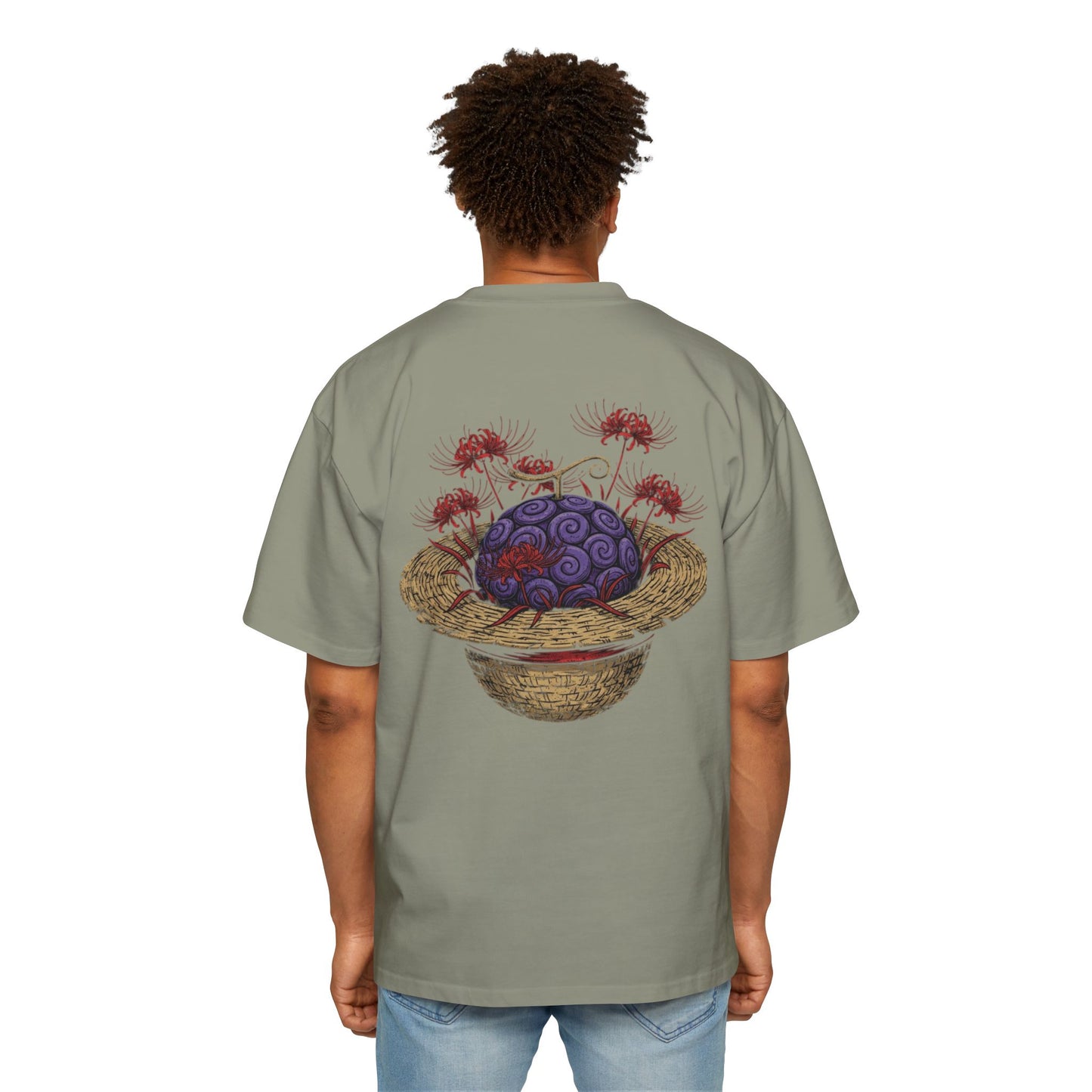 MIRAI — The King’s Burden | Oversized Tee — Mystical Orb & Nest Graphic