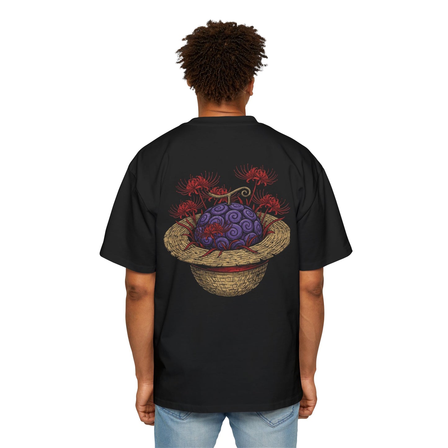 MIRAI — The King’s Burden | Oversized Tee — Mystical Orb & Nest Graphic