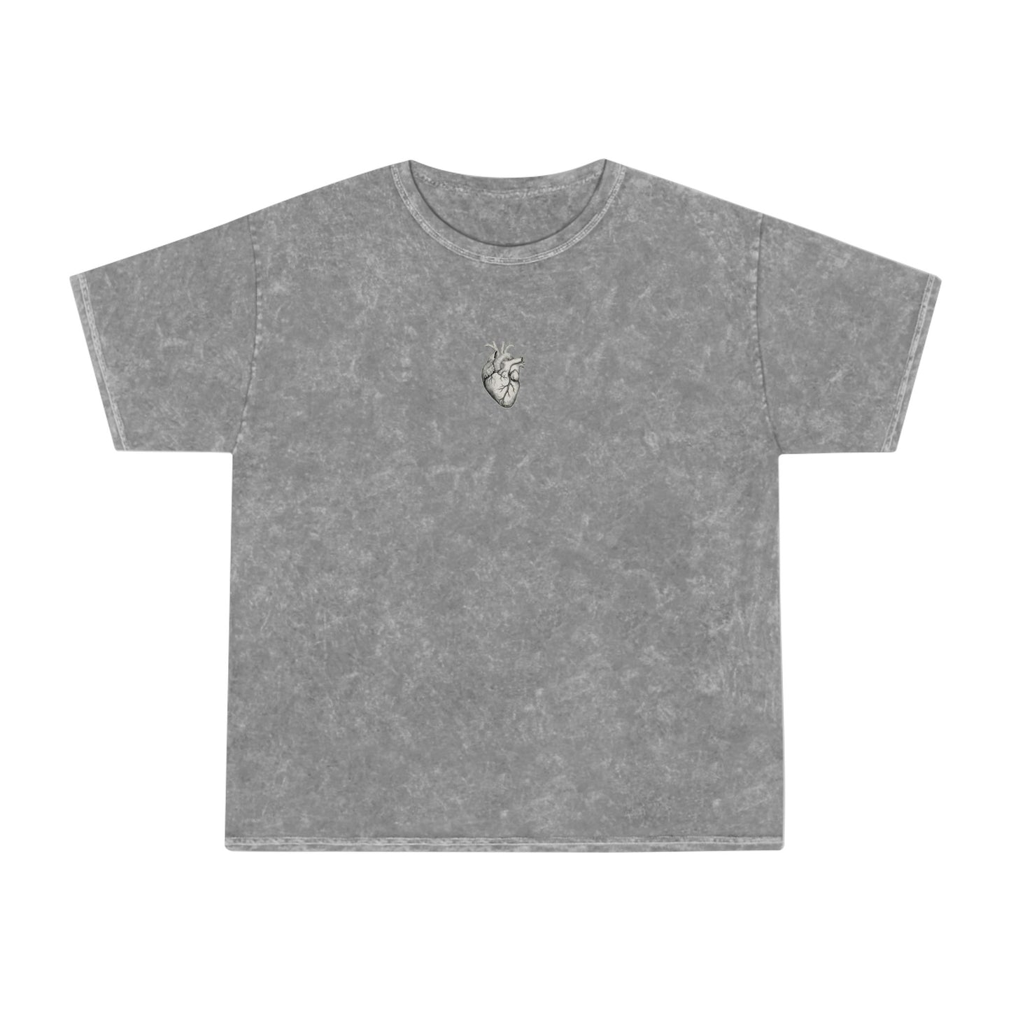 MIRAI — FLOURISH | Oversized Tee — Ribcage & Roses Anatomical Heart Graphic T-Shirt