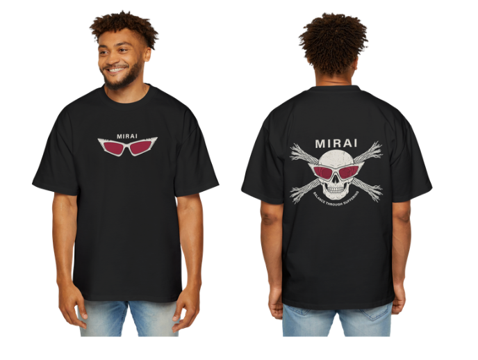 MIRAI — The Puppet Master | Men's Heavy Oversized Tee