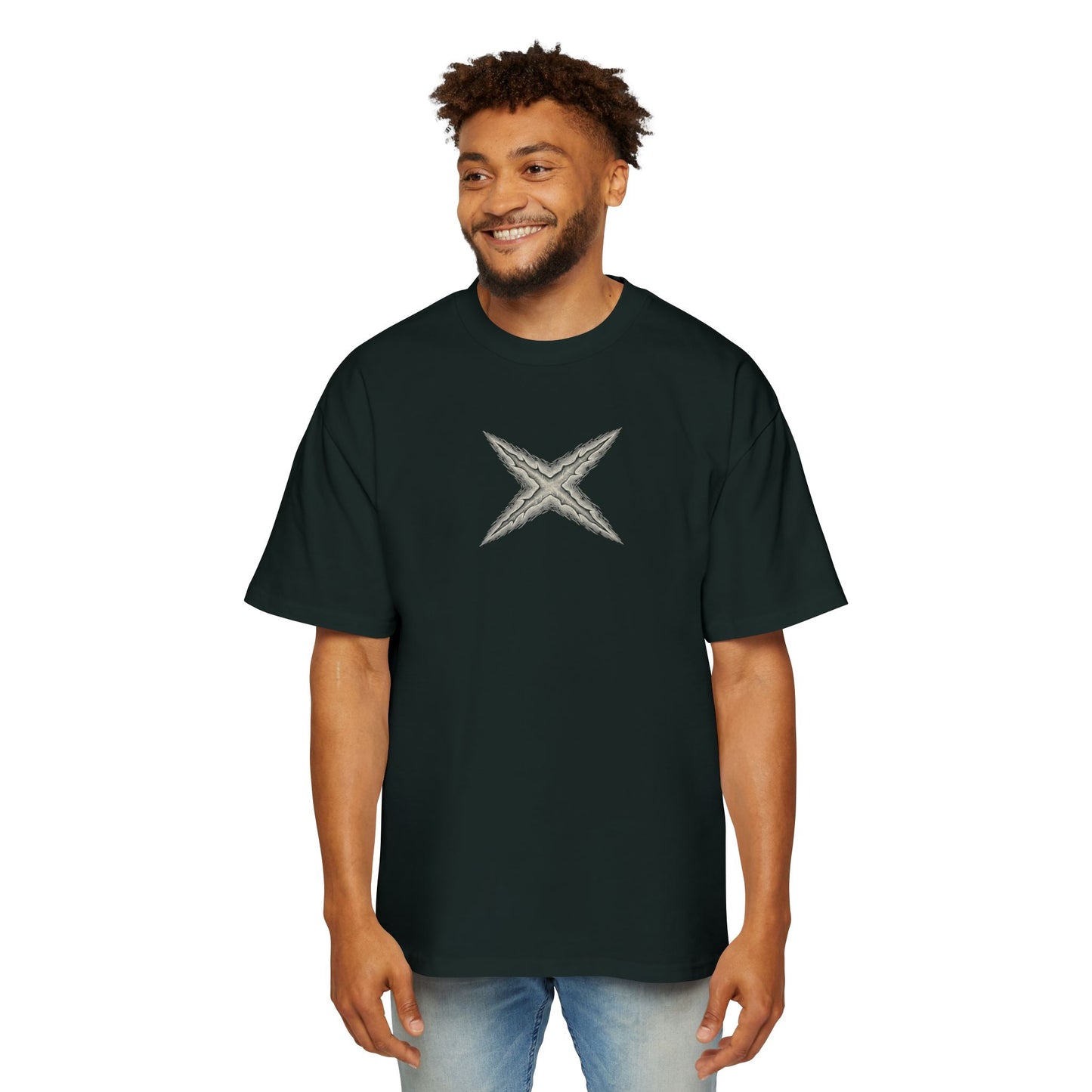 MIRAI — The King’s Burden | Oversized Tee — Mystical Orb & Nest Graphic