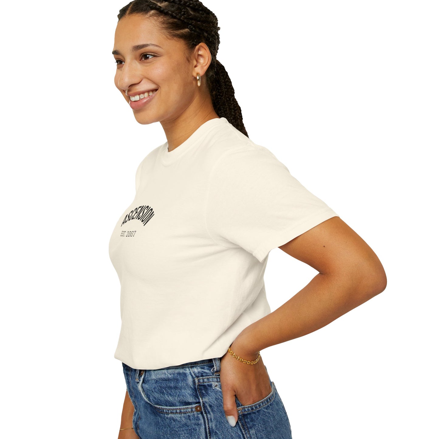 MIRAI — ASCENSION TEE | Japanese Text Graphic T-Shirt — Minimal Back Kanji Quote Tee
