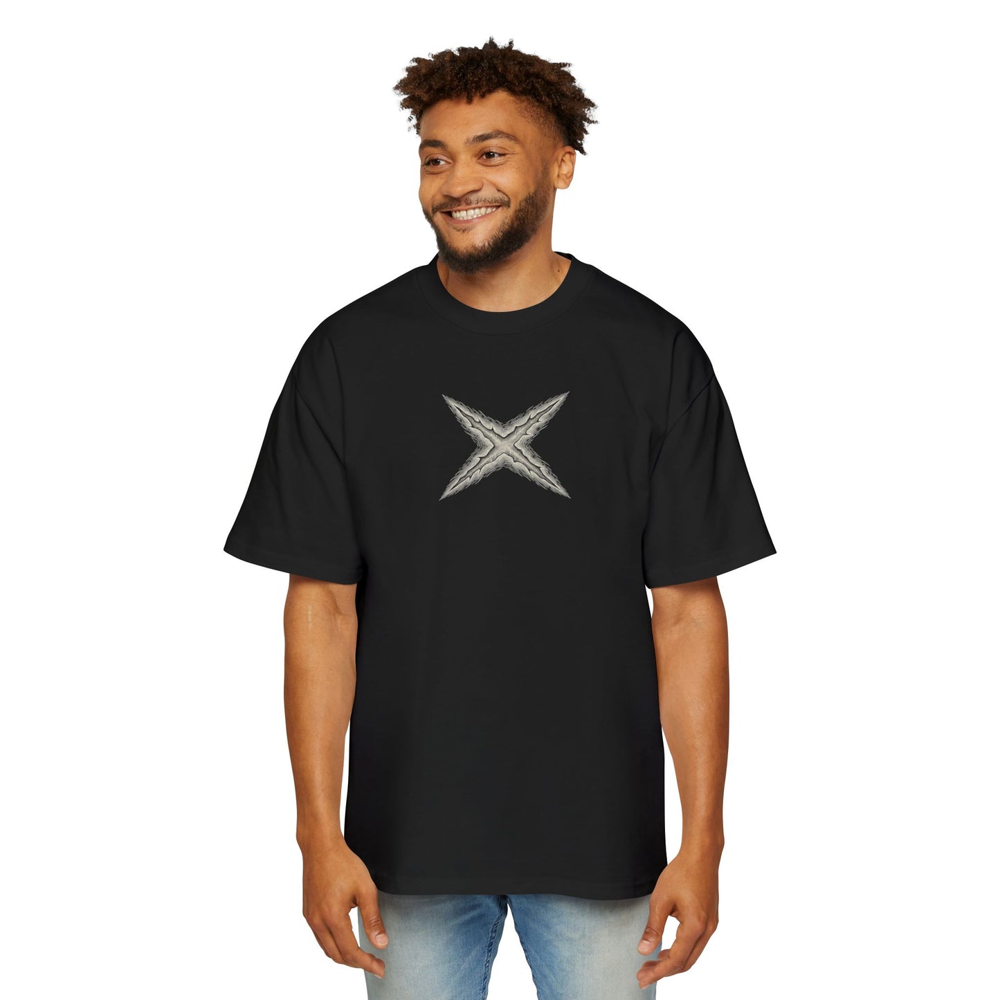 MIRAI — The King’s Burden | Oversized Tee — Mystical Orb & Nest Graphic
