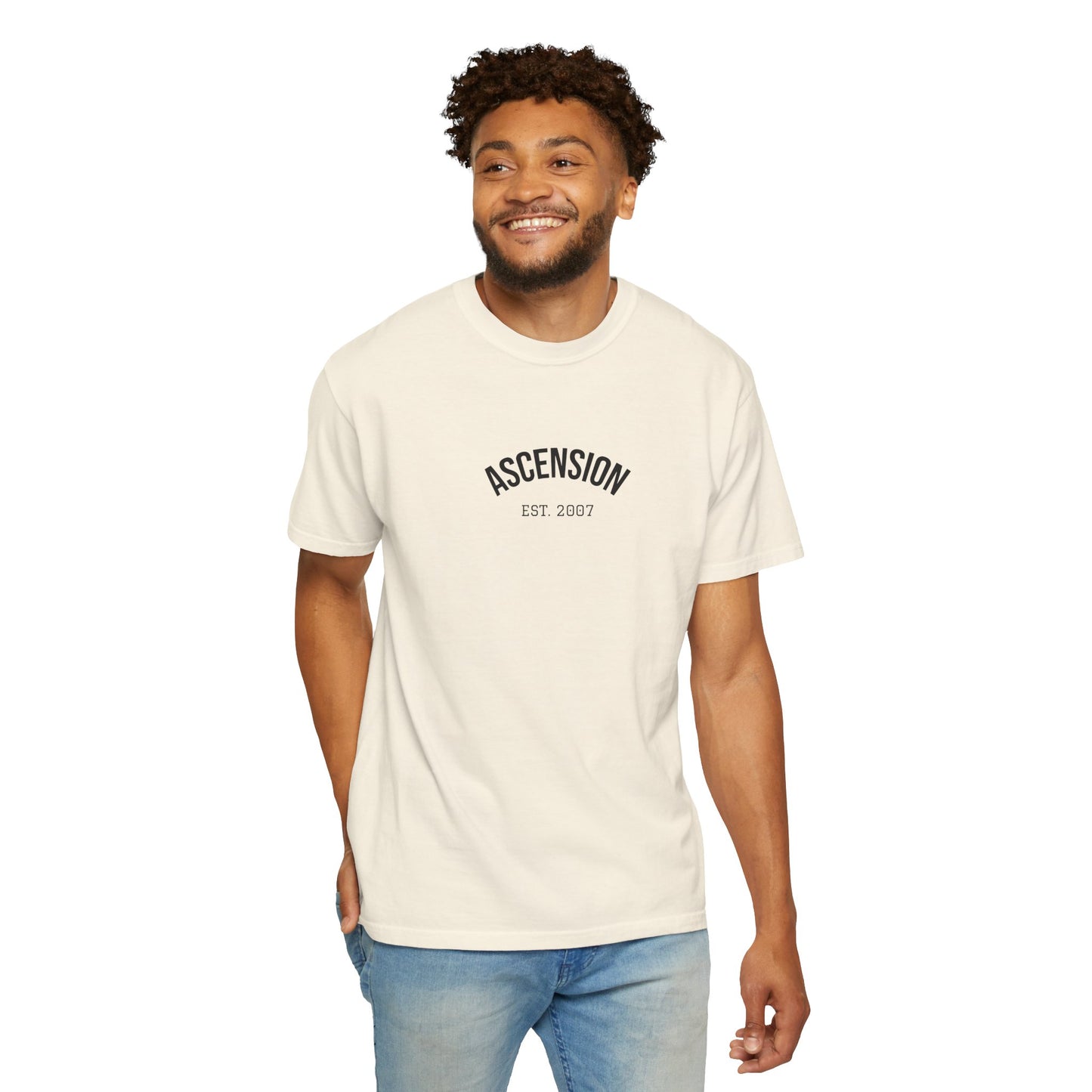 MIRAI — ASCENSION TEE | Japanese Text Graphic T-Shirt — Minimal Back Kanji Quote Tee
