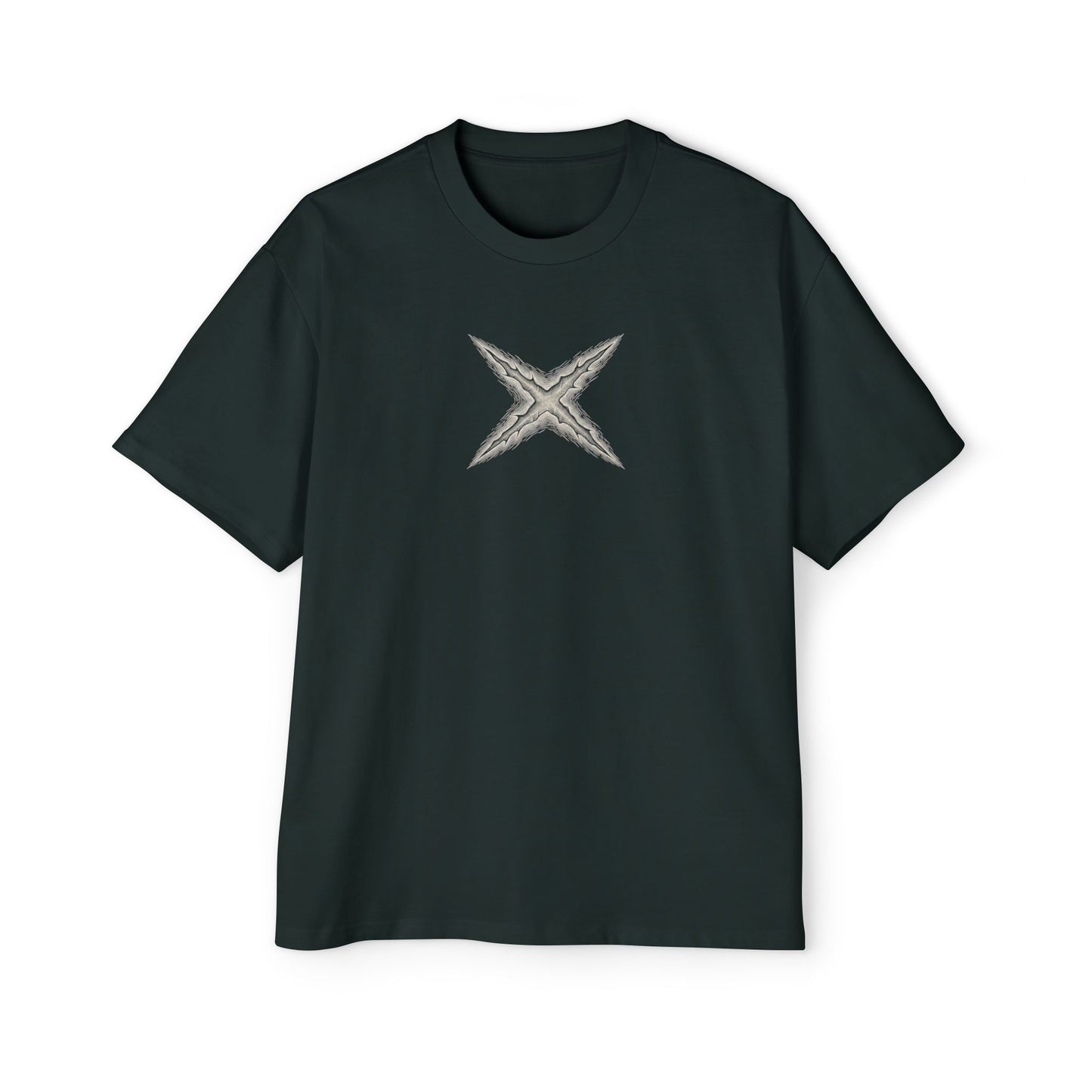 MIRAI — The King’s Burden | Oversized Tee — Mystical Orb & Nest Graphic