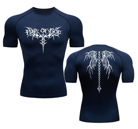 Mirai - Anime Print Gym Sport Quick Dry Gym TShirts