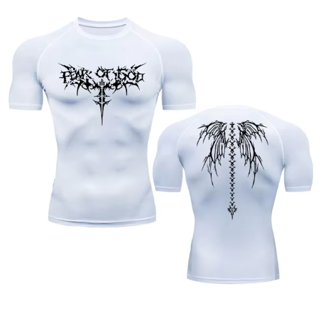Mirai - Anime Print Gym Sport Quick Dry Gym TShirts